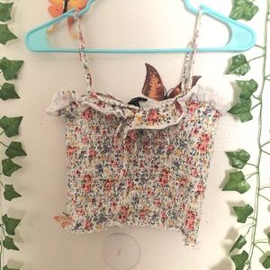 floral spring cami top!